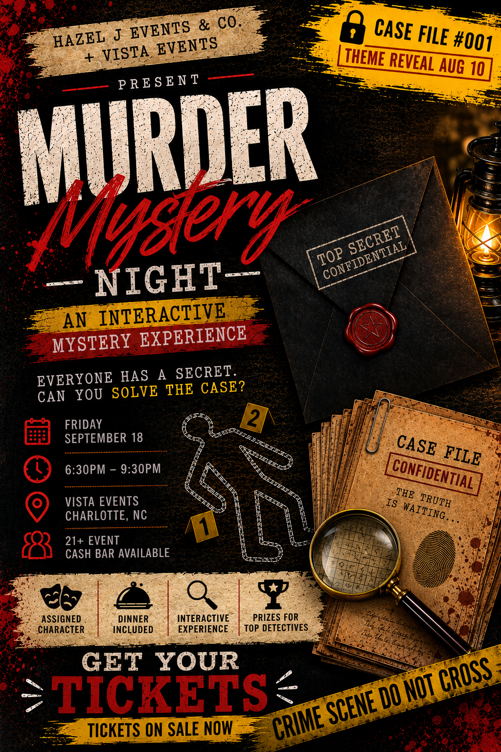 Murder Mystery Night: Case File #001