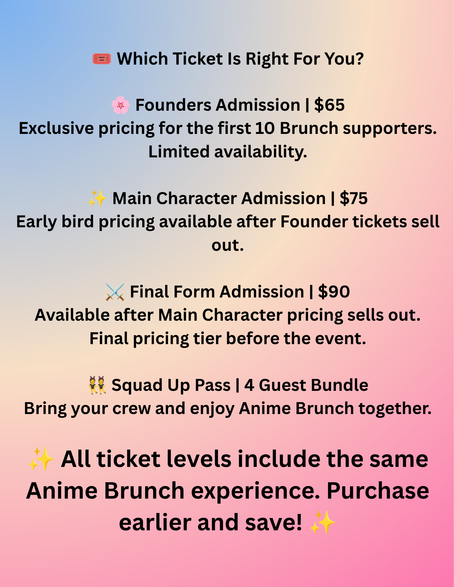 Anime Brunch: Episode 01 ✨